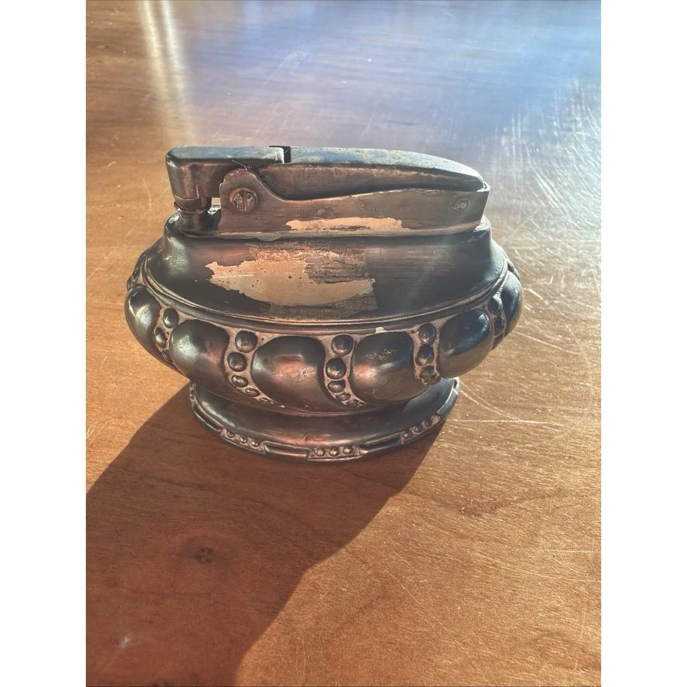 Antique Ronson Crown Desk Lighter c.1915–1925 Lift Arm Table‎ Lighter USA